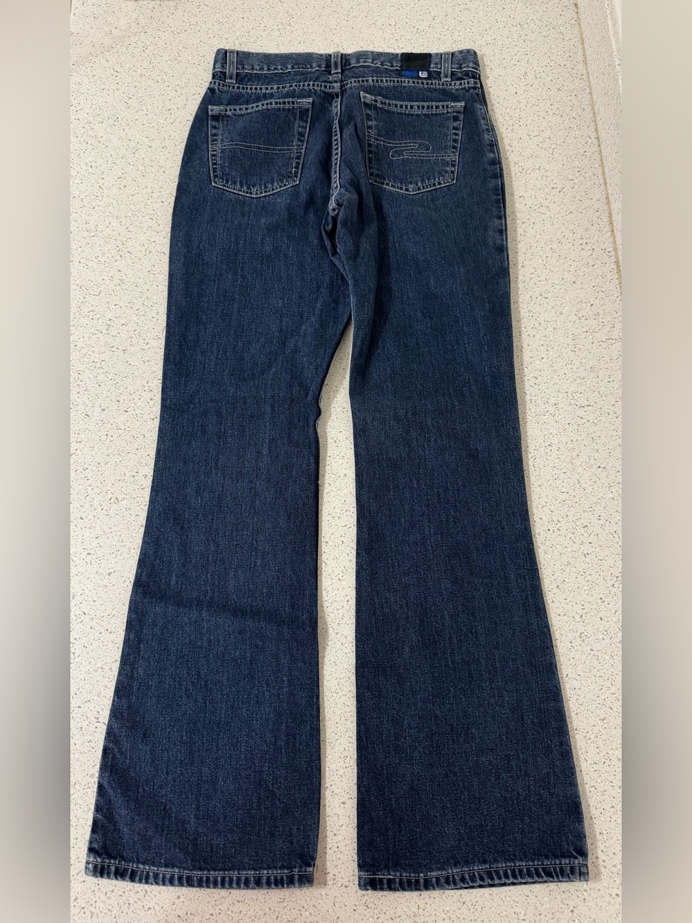 VTG Y2K Levi’s L2 Jeans Blue Denim Size 7 Jr. M Bootcut Western 30 X 32.5 USA